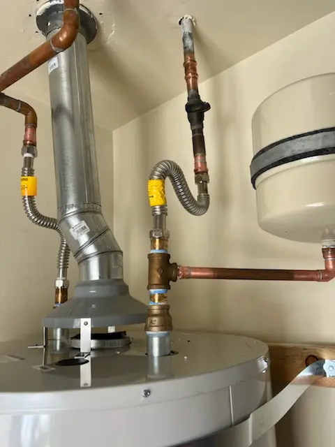 Water heater installation and plumbing repair in Warfield Estates