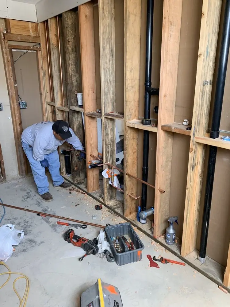 Commercial rough-in plumbing for Commercial Plumbing in Warfield Estates